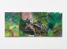 Frieda Toranzo Jaeger, Sappho, 2019, oil on canvas, 75 x 178 cm, FTJ/M 15