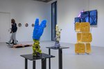 Exhibition view Klasse Prof. Simon Denny at the new Studio building